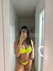 recién llegada muy cariñosa