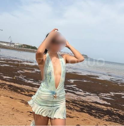  Linda jovencita, primera vez en Madrid