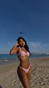 El fuego de Colombia en cuerpo exotico