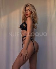 rubia hermosa
