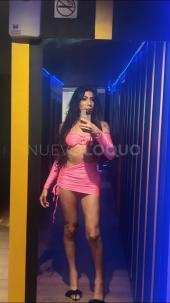 Trans BRASILEÑA en playa de aro