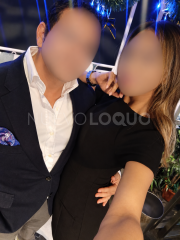 PAREJA ELEGANTE, LIBERAL Y MUY MORBOSA